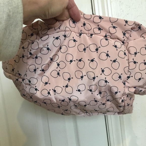 Authentic See By Chloe Puffer Pink Strawberries Bag - Picture 5 of 16